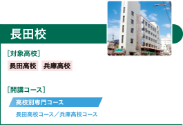 長田校　高校別専門コース（長田高校コース・兵庫高校コース）