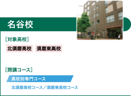 名谷校　高校別専門コース（北須磨高校コース・須磨東高校コース）