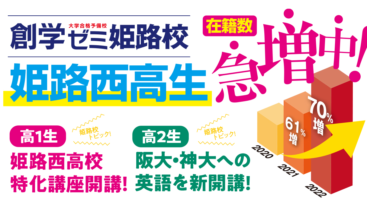 姫路校姫路西高生急増中
